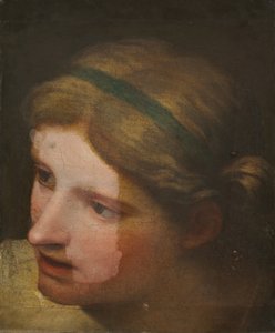 Poslouchající Angel od Northern Italian School
