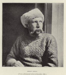 Adolf Juell (č/b foto) od Norwegian Photographer