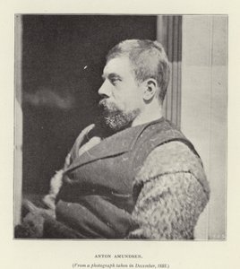 Anton Amundsen (černobílá fotografie) od Norwegian Photographer