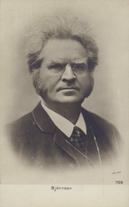 Bjornstjerne Bjornson (1832-1910), norský spisovatel, nositel Nobelovy ceny