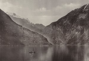 V Geirangerfjordu (černobílá fotografie) od Norwegian Photographer