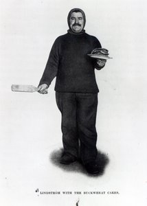 Lindstrom s pohankovými koláčky, z Jižního pólu od Roalda E. Amundsena, kolem 1910-12 od Norwegian Photographer
