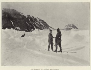Setkání Jacksona a Nansena (č/b foto) od Norwegian Photographer
