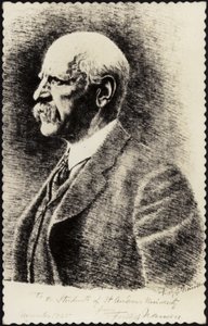 Fridtjof Nansen (1861-1930), norský cestovatel, diplomat a humanitární pracovník