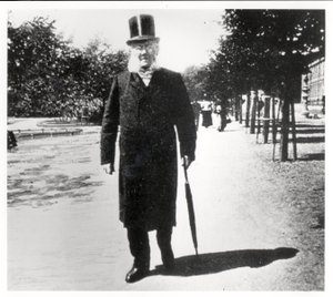 Henrik Ibsen (1828-1906) v Oslu, 1896