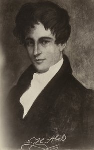 Niels Henrik Abel (1801-1829), norský matematik