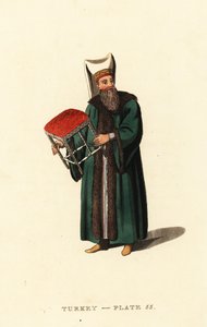 Nosič stolice velkému signiorovi, sultánovi Osmanské říše od Octavian (after) Dalvimart