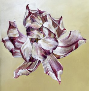 Tulipa, 2013 (akryl na dřevě)