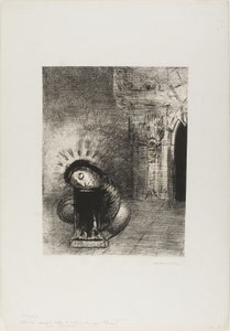 A Long Chrysalis, the Color of Blood, deska 2 ze 6 od Odilon Redon