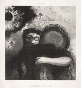 Podivný kejklíř od Odilon Redon