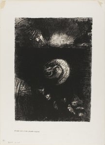 And All Manner of Frightful Creatures povstal, deska 8 z 10 od Odilon Redon
