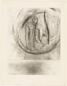 And Beyond, the Astral Idol, the Apotheosis, deska 2 ze 6 od Odilon Redon