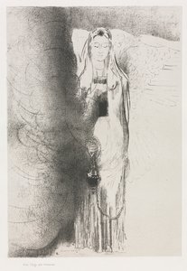 A anděl vzal kadidelnici od Odilon Redon