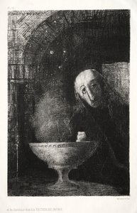 A Hledač byl zapojen do nekonečného hledání od Odilon Redon
