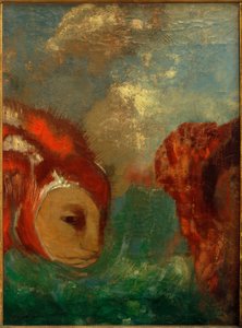 Angelika a drak od Odilon Redon