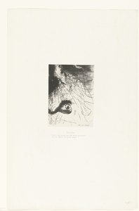 Antonius: Někde musí existovat archetypy, jejichž těla jsou pouze odrazy Sainte Antoine: Il doit y avoir, quelque part, des figure primordiales, dont les corps ne sont que les images Tentation de Saint-Antoine (2) (název série) Žádost od d od Odilon Redon