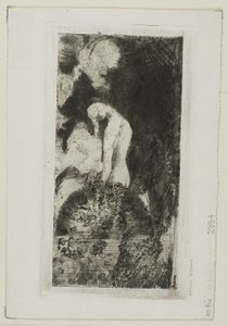 Koupající se od Odilon Redon