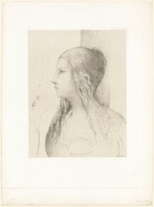 Brünnhilde (Soumrak bohů) od Odilon Redon