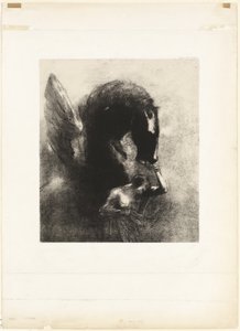 Zajatý Pegasus od Odilon Redon