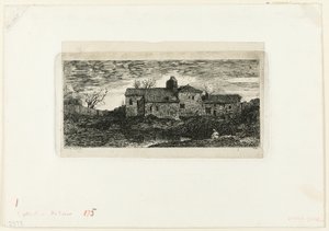 Kaple a poutní hospic v Harambeltz (Basses-Pyrenees) od Odilon Redon