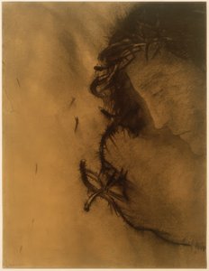 Kristus (Trnová koruna) od Odilon Redon