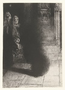 Od zwarte vlammen Černé pochodně od Odilon Redon