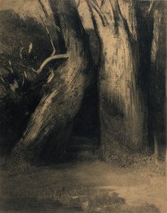 Dva stromy od Odilon Redon
