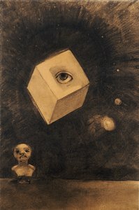 Oko od Odilon Redon