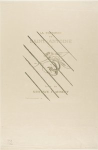 Frontispis/titulní deska pro Tentation de St. Antoine od Odilon Redon