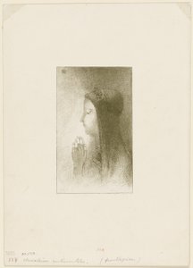 Frontispis pro Chevalieres sentimentales od Ferdinanda Hérolda od Odilon Redon