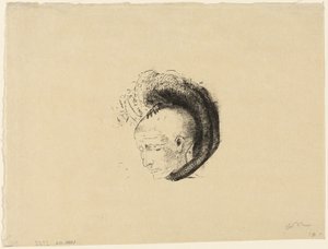 Frontispis pro Idealistické hnutí v malbě od André Melleria od Odilon Redon