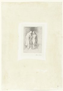 Tajemný rozhovor Entretien mystique (název na předmětu) od Odilon Redon