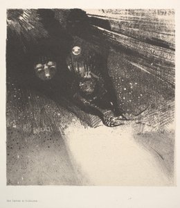 Hideous Larvae, 1896. od Odilon Redon