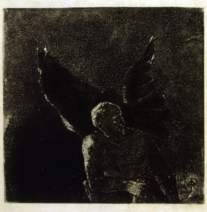 Ilustrace Odilona Redona k Baudelairovu dílu "Les Fleurs du Mal". 1891. od Odilon Redon