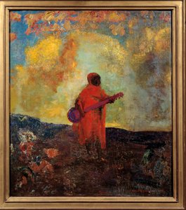 Arabská malba Odilona Redona (1840-1916) 1893 Sun. 0,5x0,44 m Paříž, Muzeum Peute Palais. od Odilon Redon