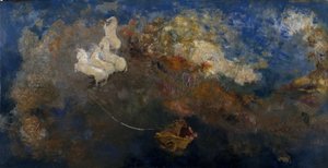 Apollónův vůz od Odilon Redon