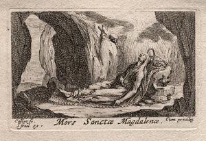 Penitents: Smrt Ste. Madeleine od Odilon Redon