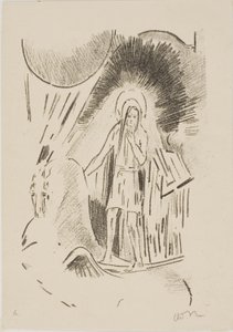 Muž na Pegasu od Odilon Redon
