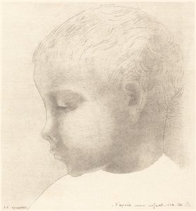 Mon Enfant (Moje dítě) od Odilon Redon