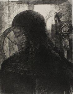 Starý rytíř od Odilon Redon