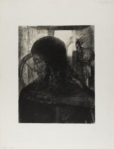 Starý rytíř od Odilon Redon