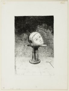 On the Dish, talíř deset z In Dreams od Odilon Redon