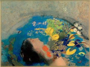 Ofélie od Odilon Redon