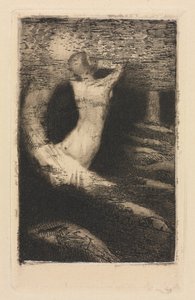 Passage of a Soul, 1891 vytištěno 1920. od Odilon Redon