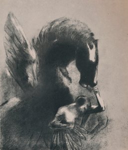 Pegasus v zajetí, 1889, 1946. od Odilon Redon
