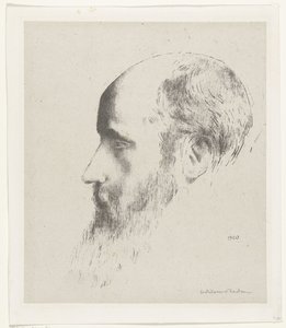 Portrét Edouarda Vuillarda od Odilon Redon