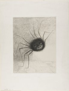 Pavouk od Odilon Redon