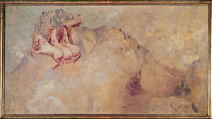 Sluneční vůz (olej na plátně) od Odilon Redon