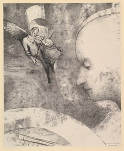 Nebeské umění, 1894. od Odilon Redon