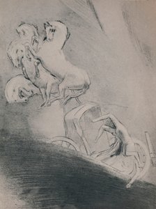 Pád Phaetonu, konec 19. století, 1946 od Odilon Redon